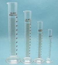 Measuring Cylinder, Round Base