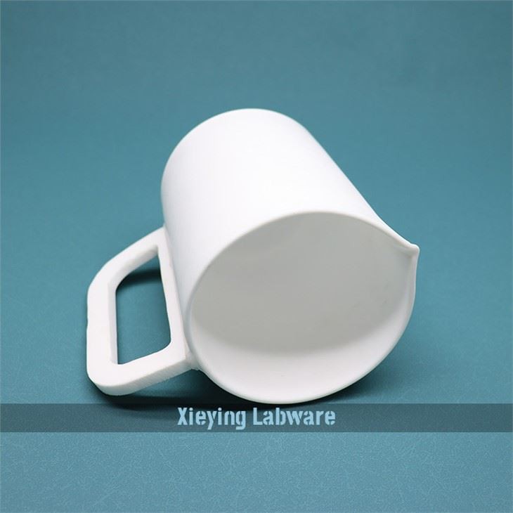PTFE beaker with handle